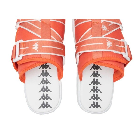 NEW AUTHENTIC KAPPA JPN MITEL 2 SANDALS Mens 5 Wmns 7  Ornage/White NWOT main image 7